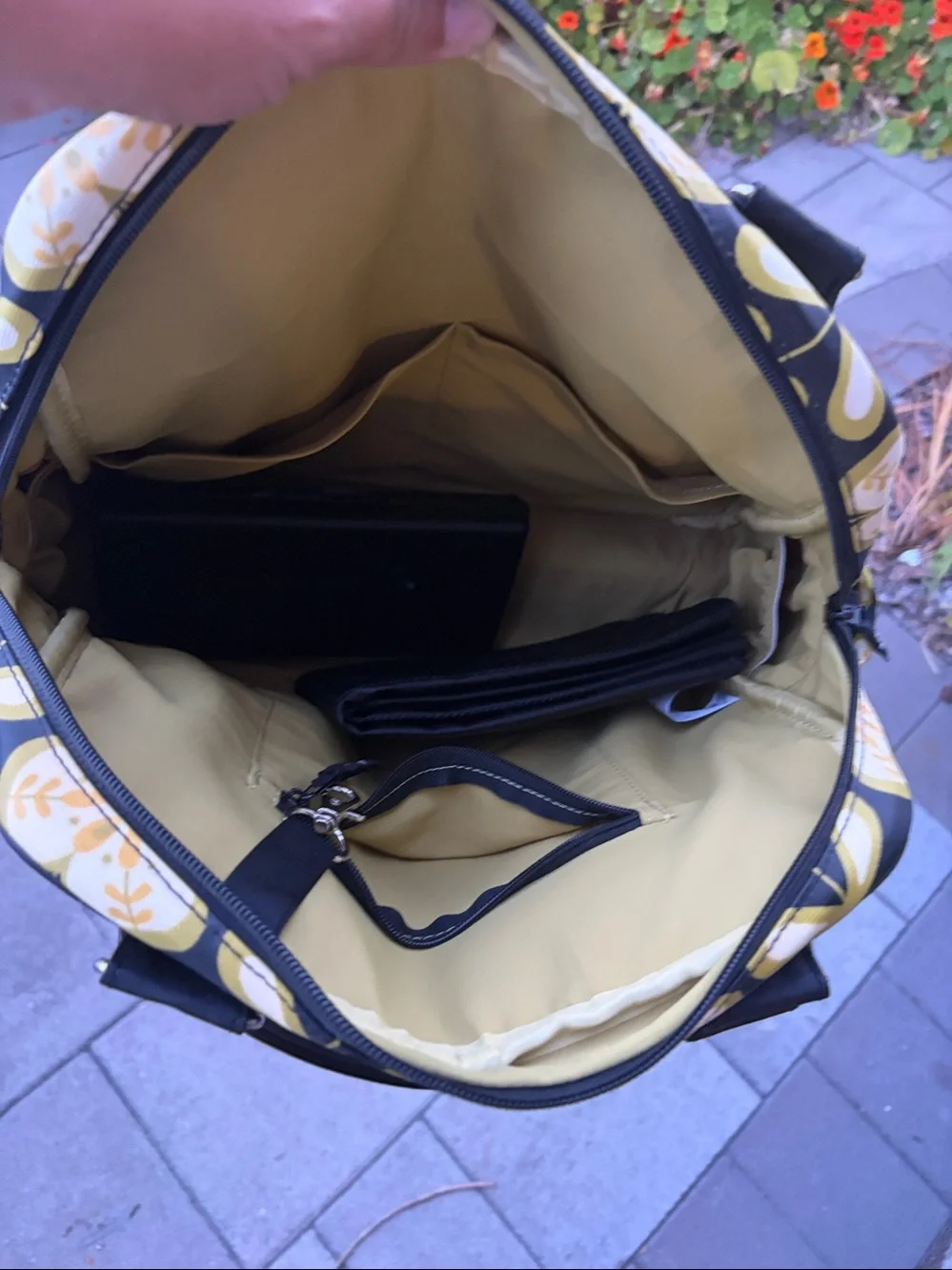 Petunia pickle bottom NEW sashay satchel READ